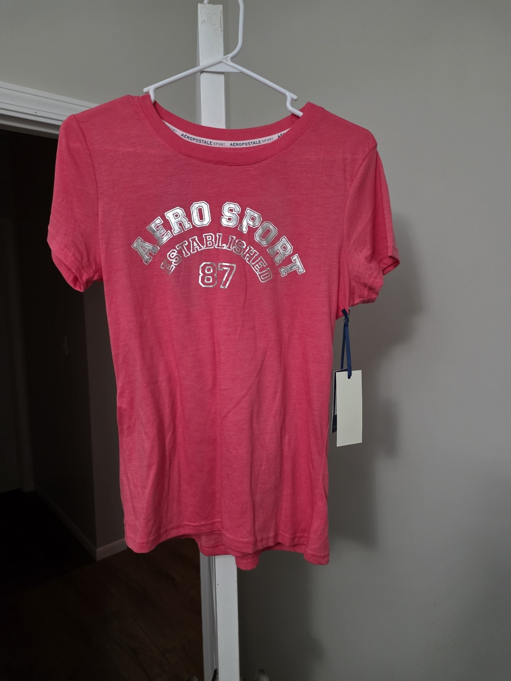 Aeropostale Pink Aero Sport Graphic Tee